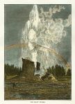 USA, Yellowstone, Giant Geyser, 1875