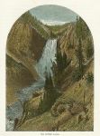 USA, Yellowstone, Lower Falls, 1875