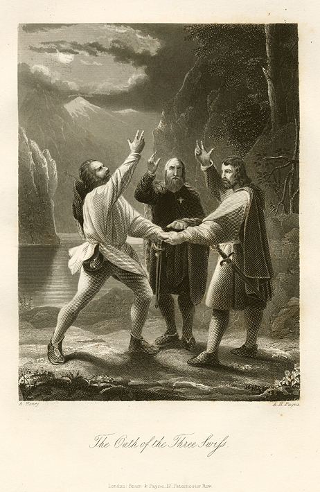 The Oath of the Three Swiss, 1845