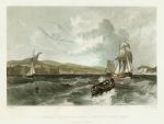 Scotland, Moray-Firth, with Forts George & Rose, 1837
