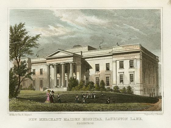 Edinburgh, Merchant Maiden Hospital, 1831