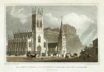 Edinburgh, St.John's Chapel, St.Cuthbert's Church and New Barracks, 1831