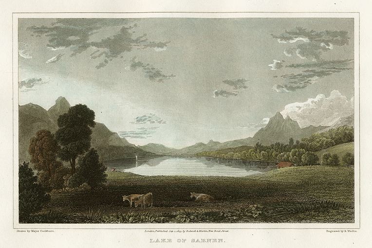 Switzerland, Lake of Sarnen, 1820