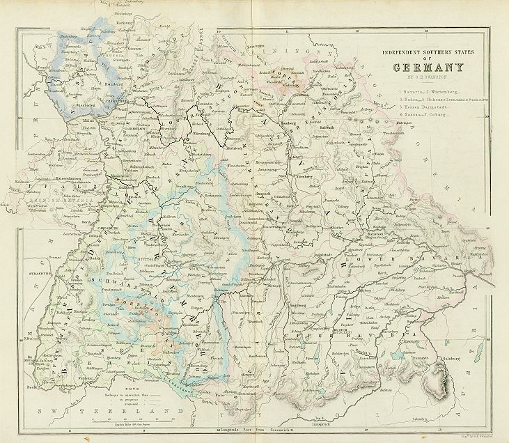 Germany, southern, 1865