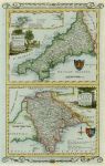 Cornwall & Devon maps, 1784