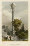 Turkey, Istanbul, Column of Marcian, 1850