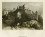 India, Delhi, Ancient Gateway, 1856