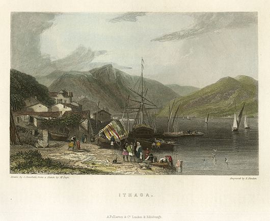 Greece, Ithaca, 1856