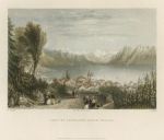 Switzerland, Lake of Lausanne above Pandex, 1836
