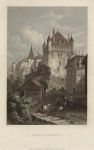 Switzerland, Lausanne Castle, 1836