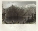 Switzerland, Lake at the foot of the Blumlis Alp, 1836