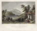 Switzerland, Mount Pilatus, from the Brunig, 1836