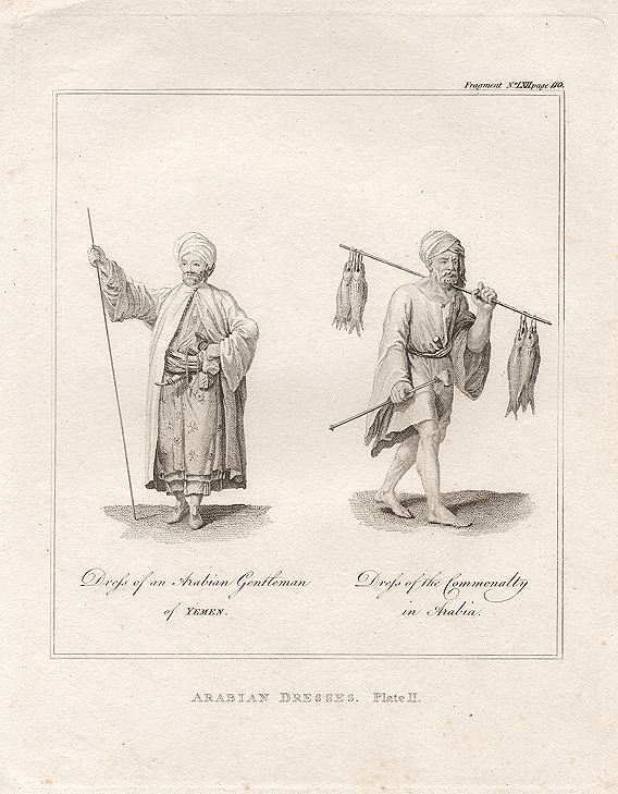 Arabic costume, 1800