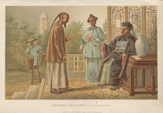 China, Mandarin, 1884