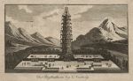 China, Nanking, Porcelain Tower, 1810