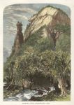 USA, West Virginia, Chimney Rock, 1875