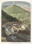 USA, Pennsylvania, Mauch Chunk and Mount Pisgah, 1875