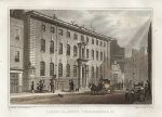London, South Sea House, Threadneedle Street, 1831