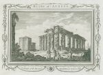 Greece, Ruins of Athens, Tower of the Winds & Temple of Corinth, 1773
