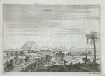 China, Nanking view after Nieuhoff (c1665), about 1690