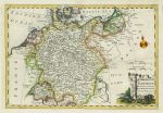 Germany map, 1773