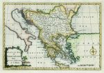 Greece & the Balkans map (Turkey in Europe), 1773