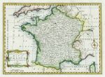 France map, 1773