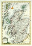 Scotland map, 1773