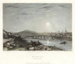 Scotland, Berwick from the South East, 1842