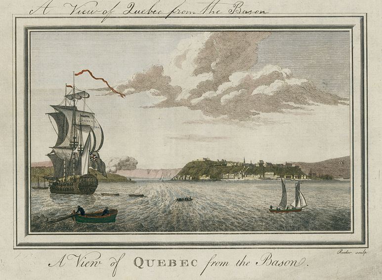 Canada, Quebec view, 1773