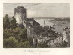 Turkey, The Bosphorus and Walls of Constantinople, 1875