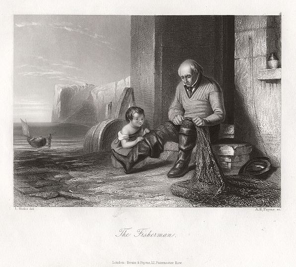 The Fisherman, 1845