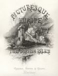Devon, Lynmouth, decorative title page, 1875