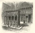 Hertfordshire, St.Alban's Cathedral, St.Alban's Shrine, 1875