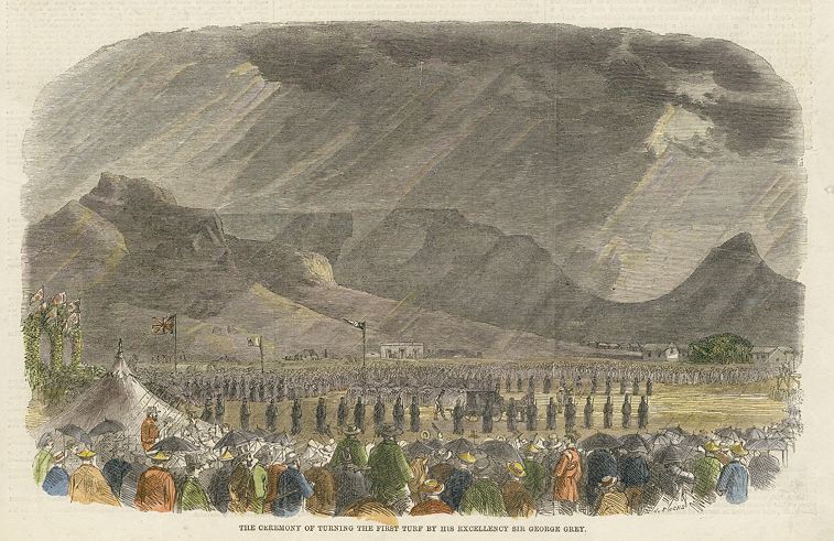 South Africa, Opening of the first Cape railway, 1859