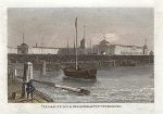 Russia, St.Petersburg, Isaak Bridge & the Admiralty, 1838