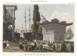Turkey, Istanbul, Fountain at Scutari, 1836