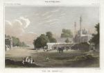 India, Delhi view, 1838