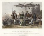 China, Rice Sellers at the Military Station of Tong-Chang-foo, 1843