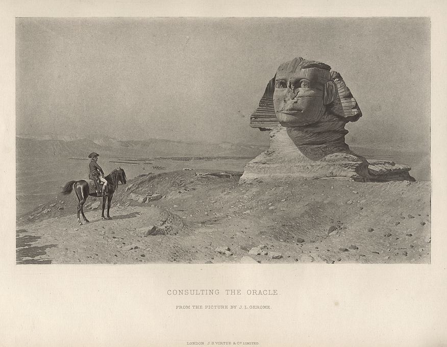 Egypt, the Sphynx & Napoleon, 1887