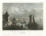 Lancashire, Liverpool view, 1840