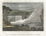 Canada, Niagara falls, 1823