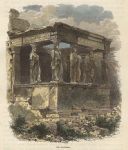 Greece, Athens, the Erechtheion, 1875