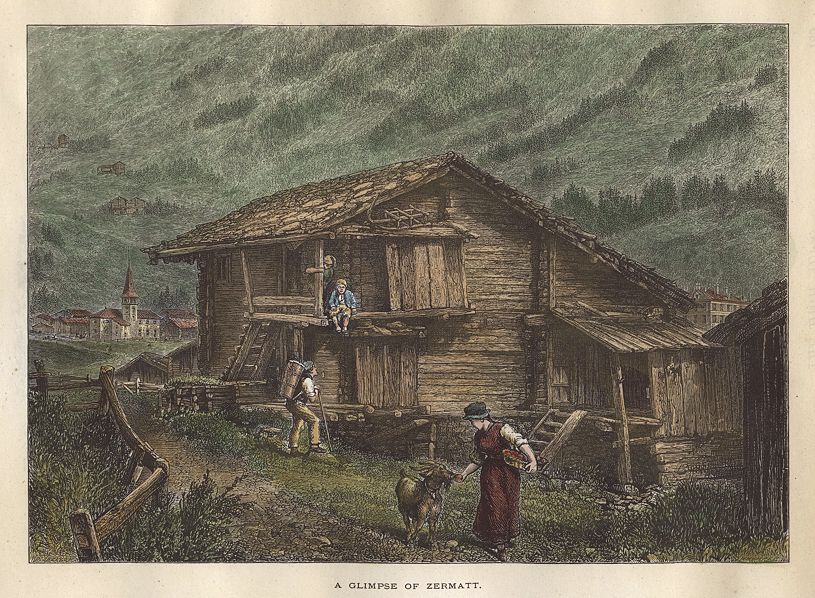 Switzerland, Zermatt, 1875