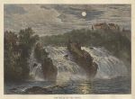 Switzerland, Falls of the Rhine, 1875