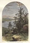 USA, Vermont, Lake Memphremagog, 1875