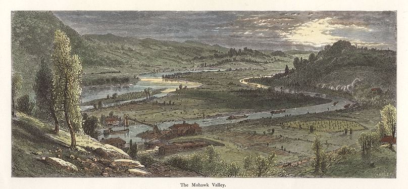 USA, NY, the Mohawk Valley, 1875