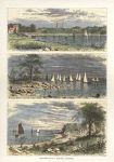 USA, Connecticut Shore Scenes, 1875