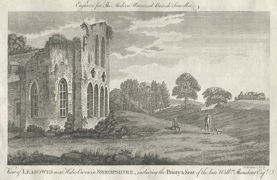 Shropshire, Leasowes near Halesowen, 1784