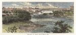 USA, MN, Minneapolis, St.Anthony, and St.Anthony's Falls, 1875